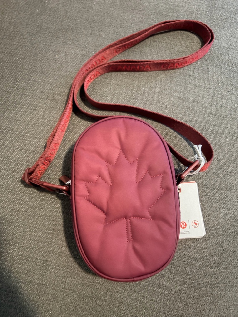 lululemon athletica Crossbody with Maple Stitch Detail 2022 Olympics
